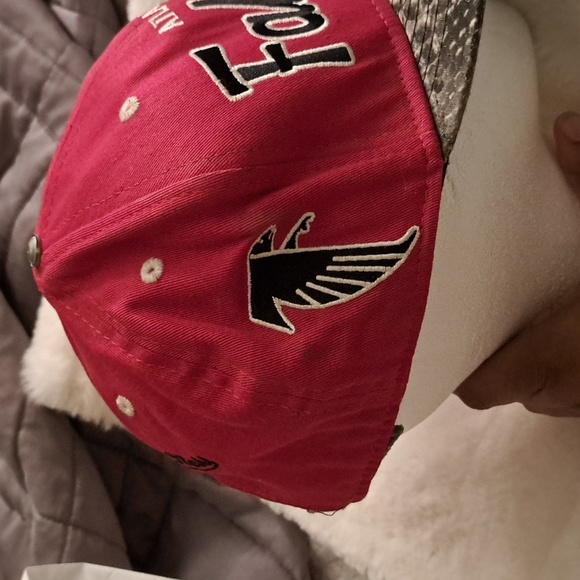 Mitchell & Ness Vintage 90's Atlanta Falcons RSVP Gallery Snakeskin Snapback Hat - Picture 10 of 16